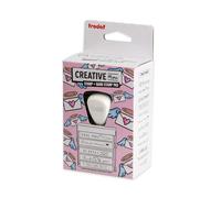 Trodat Creative Mini Set Soul Mail - Juego de 12 sellos creativos en inglés, incluye almohadilla de tinta en rosa, negro y verde, 30 x 5 mm