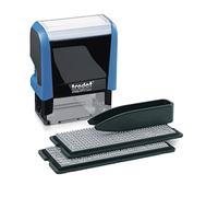 Trodat Printy 4912 Typo - Sello autoentintado para texto tipográfico, 4 líneas, negro, 47 x 18 mm