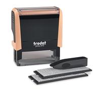 Trodat Printy 4913 - Sello autoentintable para escribir texto, 5 líneas, color negro, 58 x 22 mm