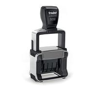 Trodat Professional 5030 sello de fecha de autoentintado - mes holandés abreviado, altura del personaje 4mm, color de impresión negro