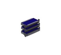 Trodat Replacement Ink Cartridge 6/4911 - pack of 3 Color blue