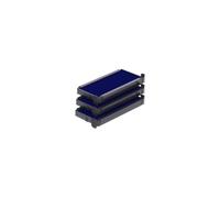 Trodat Replacement Ink Cartridge 6/4913 - pack of 3 Color blue