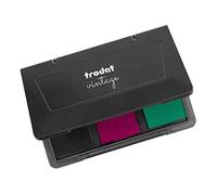 Trodat Sello de mano vintage - Combinación de colores del sello deseo