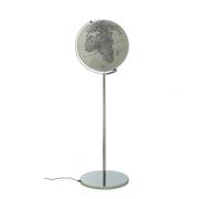TROIKA Globo terráqueo de pie Sojus Silver 43cm