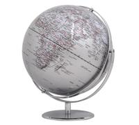 TROIKA Globo terráqueo Juri Silver 30cm