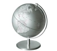 TROIKA Globo terráqueo Silverplanet 25cm