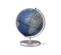 TROIKA Globo terráqueo Terra Blue Light 25cm