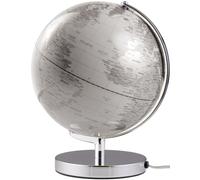 TROIKA Globo terráqueo Terra White Light 25cm