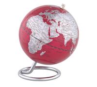TROIKA Mini globos terráqueos Galilei Red 13cm