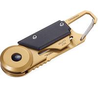 TROIKA Unisex - Adulto Egon Mini Herramienta Oro Negro 86 x 25 x 10 mm
