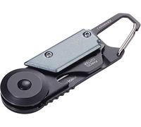 TROIKA Unisex - Egon Mini herramienta para adultos, titanio/negro, 86 x 25 x 10 mm