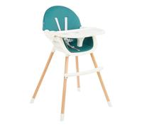 Trona 2en1 Nutri Wood de KikkaBoo Verde