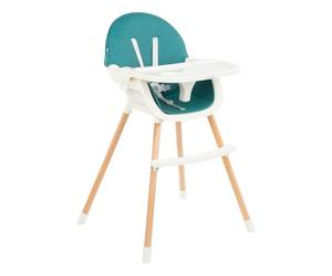 Trona 2en1 Nutri Wood de KikkaBoo Verde