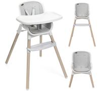 Trona Evolutiva Chicco Zest Plus para Niños de 6 meses a 40 Kg de Madera Gris