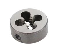 Troquel de roscado redondo trapezoidal de mano derecha TR8-TR32, herramienta de mecanizado de torno de corte de rosca externa de Metal(8x1.5)