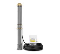 Trotec Bomba de pozo profundo, 1100 W, 6000 l/h, 58 m, acero inoxidable - TDP 5500 E