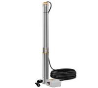 Trotec Bomba de pozo profundo, 1800 W, 6000 l/h, 90 m, acero inoxidable - TDP 7501 E