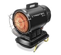 TROTEC Calefactor de Fueloil por Radiación Infrarroja IRO 15, Bajo Consumo, 20 kW, Sin Movimiento de Aire, Pantalla LED, Anti Sobrecalentamiento, Portátil, Negro, Oficina, Hogar