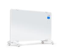 TROTEC Convector Cristal de Diseño TCH 2010 E, 2.000 W, Calefactor, Radiador, Control Temperatura Automático, 2 Niveles de Calor, Mando a Distancia, Pantalla LCD táctil