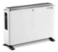 TROTEC Convector TCH 21 E | Calentador | Calentador eléctrico | Radiador plano | 3 niveles de calefacción (800 W / 1.200 W / 2.000 W)