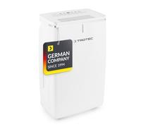 TROTEC Deshumidificador eléctrico TTK 53 E/LED de Color / 16L / Desagüe 5,5 L/Secado de Ropa/Portátil/para Habitaciones de hasta 31m² / 78m³ / Filtro de Aire/Temporizador