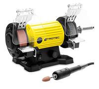 TROTEC Esmeriladora doble PBGS 10-120 | Amoladora doble Herramienta multifuncional herramienta rotativa incl. juego de accesorios de 100 piezas