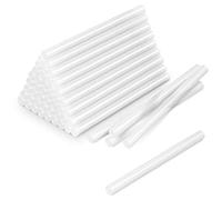 TROTEC Juego de barras de pegamento termofusible transparente, 50 unidades (Ø 11 mm) - Para pegar y decorar madera, plástico, textiles, cartón, papel, cerámica, cuero, corcho, vidrio y metal
