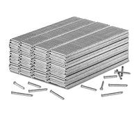 TROTEC Juego de clavos para grapadora tipo 47, 15, 20, 25 y 32 mm de longitud (3000 unidades)