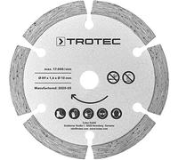 TROTEC Juego de hojas de sierra de inmersión 2 Diamant Ø 89 mm, 2 unidades