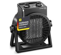 TROTEC TDX 19 calefactor cerámico 3 kW PTC de calentamiento rápido | 2 niveles de calor, caudal de aire de 200 m³/h, elemento cerámico PTC para calor rápido y uniforme