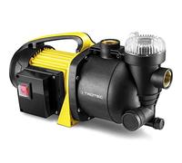 TROTEC TGP 1005 E bomba de jardín 3.300 l/h para jardín, riego y drenaje | Potencia de 1.000 W, presión de 4,2 bar, altura de 42 m y prefiltro; para depósito de lluvia, cisterna y riego