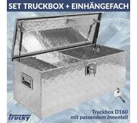 Trucky Caja de herramientas Set Truckbox D160 + Bandeja colgante