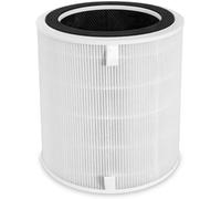 True HEPA - Filtro de repuesto compatible con el purificador de aire LEVOIT LV-H135, sistema de filtración True HEPA de grado H13 3 en 1, LV-H135-RF, 1 paquete
