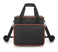 Trunab Bolsa de Viaje Compatible con Anker SOLIX C1000/Jackery Explorer 1500, Funda de Almacenamiento con Bolsillos Inferiores y Frontales Impermeables para Cable de Carga y Accesorios
