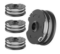 TRUSTLIONTEK Bobina de alambre de repuesto, compatible con la batería Parkside LIDL PRTA 20-Li C3 A1B2 PRT 550 A1 A3 PRT 300 A1, piezas de repuesto para cortabordes. (4 bobinas de alambre)