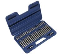 Trx-Estrella/ Hexagonal/ Eje Nervado Set 42pc 1cm & 1.3cmSq Drive AK219 Sealey