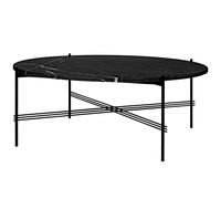 TS Mesa de Centro Redonda Ø105 Negro/ Mármol Marquina Negro