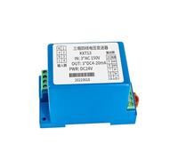TSCFHGQI Transmisor de Voltaje trifásico de 3 Cables, 4-20 mA, 0-10 V, 0-5 V, Entrada CA 0-500 V, Sensor de Voltaje CC 24 V.(0-300V)