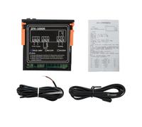 Tsophreniq Módulo de termostato de panel, 12 a 100 V | Sonda de conmutación de salida, ajustes almacenados, límites de temperatura ajustables, dispositivo compacto de gabinete