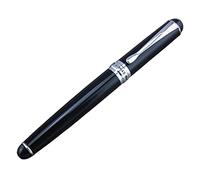 TTETTZ Estilográfica Jinhao X750 Bolígrafo Escritura con M Diseño Equilibrado Suave Al Trazar Conversor para Recarga Adecuado Par, Negro