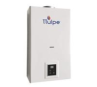 TTulpe Eco, calentador de agua instantáneo a gas con encendido por batería, ErP/NOx