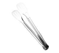 Tubayia Pinzas de acero inoxidable resistentes al calor con bloqueo, alicates para ensalada, carne y pan, para cocina y restauración (12 pulgadas)