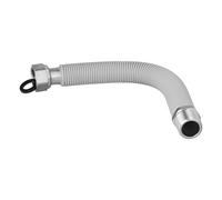 Tuberia Extensible Agua Acero Inoxidable Corrugado. Longitud de 22,5 a 30 cm. Tomas 1/2"