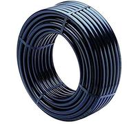 Tuberia Riego por Goteo 16mm SIN GOTEROS 100 metros | Tuberia riego 16mm AENOR | Manguera de Riego 16 mm | Tubo Jardin 16 mm negro | Bobina Agricola sin goteo | Tubería Jardin Arboles Terrazas Goteo