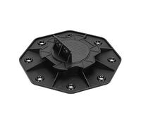 Tubiaz 30 rodamientos de altura regulable 18-30 mm, capacidad de carga de 600 kg, son perfectos para subestructuras WPC o de madera