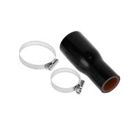 tubo admisión motor Manguera de silicona para automóviles | ID 38-25/ 45-38/51-45 mm 63-51 mm 70-60 mm 76-63 mm 127 mm de longitud Manguera refrigerante Negra(70-57mm)