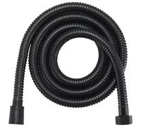 Tubo corrugado de acero inoxidable Manguera de ducha 1,5/2/3,0 m, negra/plateada, flexible, acero inoxidable, extensión larga for baño. Accesorios