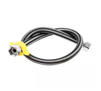 Tubo corrugado de acero inoxidable Manguera de inodoro for grifo baño 20/200 cm G 1/2", tubo corrugado acero inoxidable, conector for calentador, manguera suministro agua for plomería