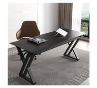 Tubo cuadrado de hierro resistente for mesa centro(Black,120x50x72cm)