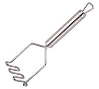 Tubo de Acero inoxidable Mango Ondulado de Patata de Barro de Prensa, la Patata Pressurer, Verduras y Frutas Smasher, Fácil de Usar y Limpiar.